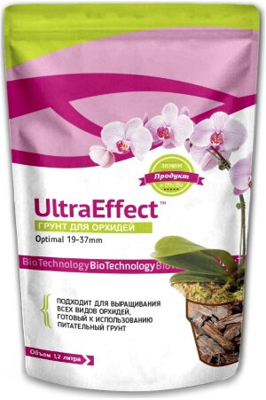 Грунт для орхидей UltraEffect - Optimal 19-37mm 1,2 литра
