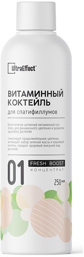 Витаминный коктейль для Спатифиллумов UltraEffect Fresh Boost 250 мл (Концентрат)